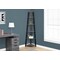 Monarch Specialties Bookshelf, Bookcase, Etagere, Corner, 5 Tier, 72"H, Office, Bedroom, Laminate, Grey, Black I 2750 - alternate 4